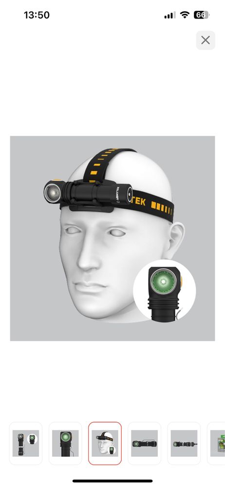 Armytek WIZARD C2 WG MAGNET зеленый белый