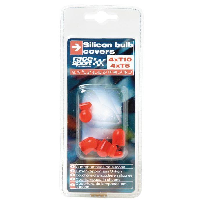 силиконови капачки за крушки sumex 4х т10 4х т5 8броя ...