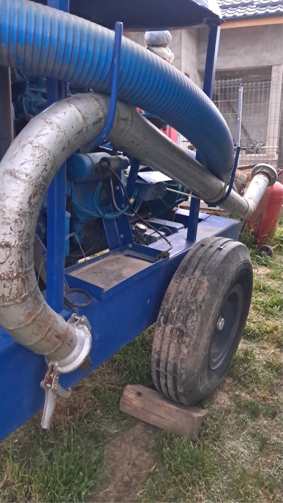 Motopompă motor perkins