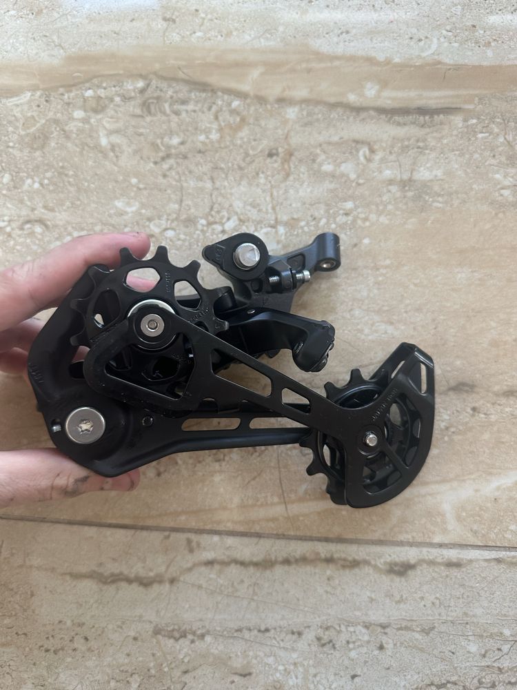 Schimbator Spate Shimano Deore RD-M6100, SGS - 12 Viteze, Negru