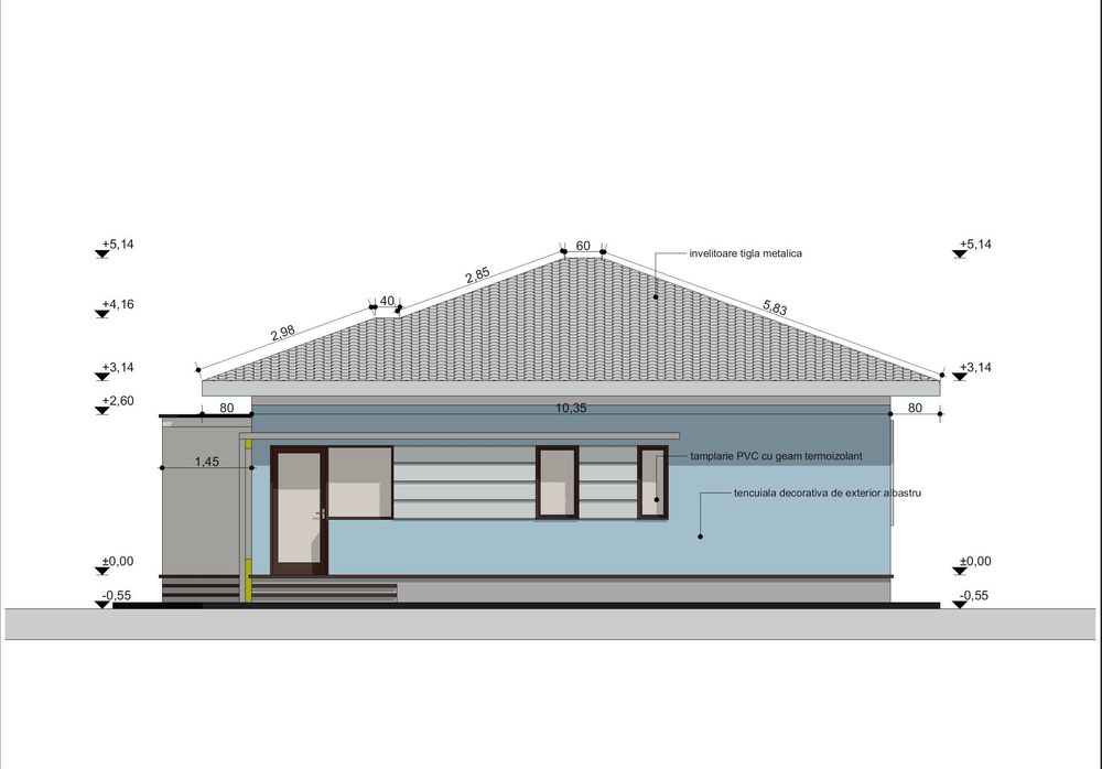 Casă de vânzare - Platou Trivale, zona Magic - Proiect Artemis