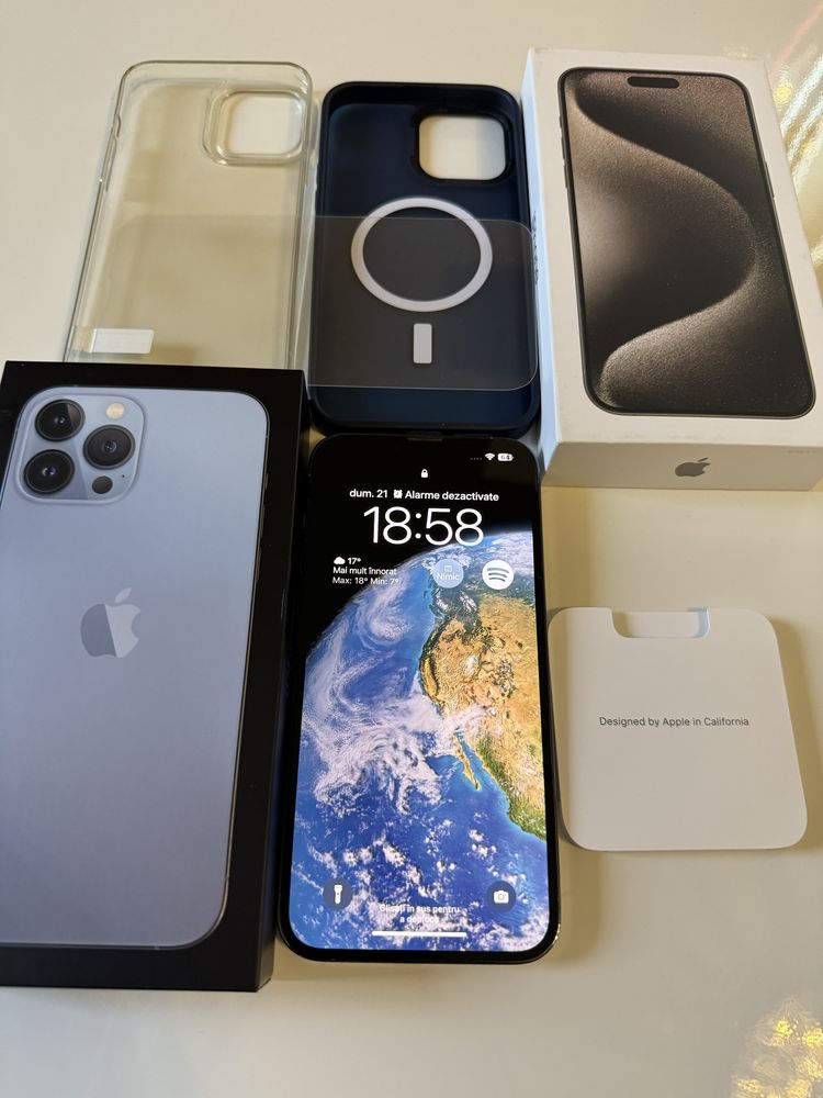 iPhone 13 Pro Max 5G 128Gb Sierra Blue full box ca nou