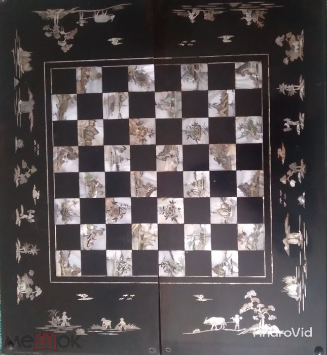 Эксклюзивный набор шахмат, шашек и нард в одном!