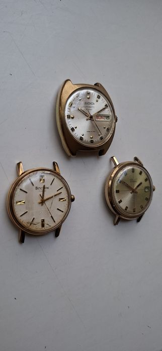 Продам часы СССР позолота