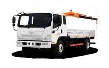 FAW Tiger V кран манипулятор 4х2 3,2 тонна