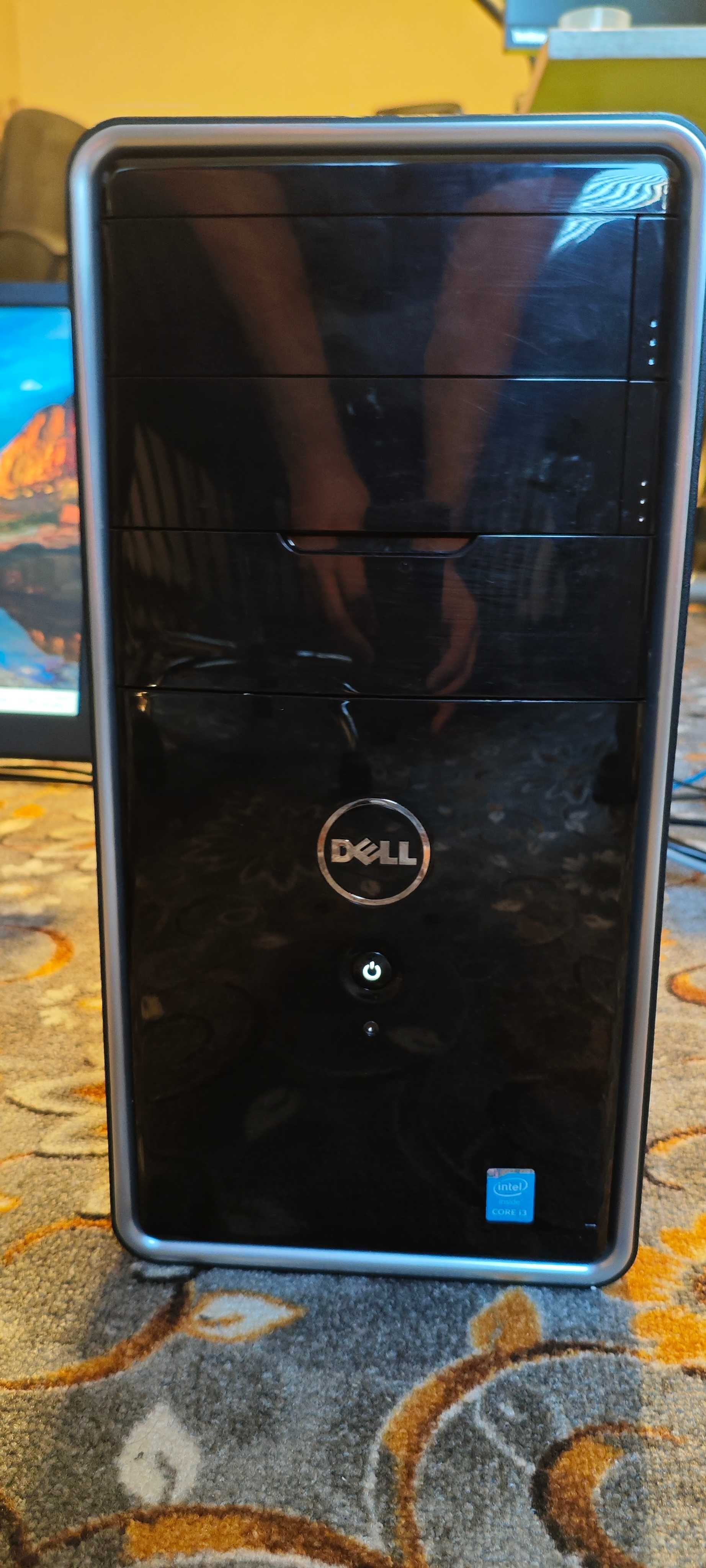 Продавам настолен компютър DELL INSPIRON 3847 и монитор Fujitsu