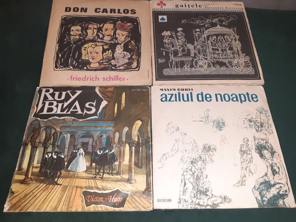 Disc Vinil teatru Rebreanu, Hugo,  Gorki