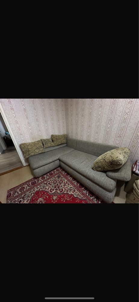 Г. Кокшетау. Диван б/у. Раскладной 230 см