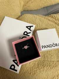 Inel Pandora Inima Roz Rose Gold