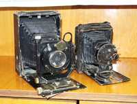 Два старых фотоаппарата Фотокор 1934 г и Ihagee 1918-23 гг