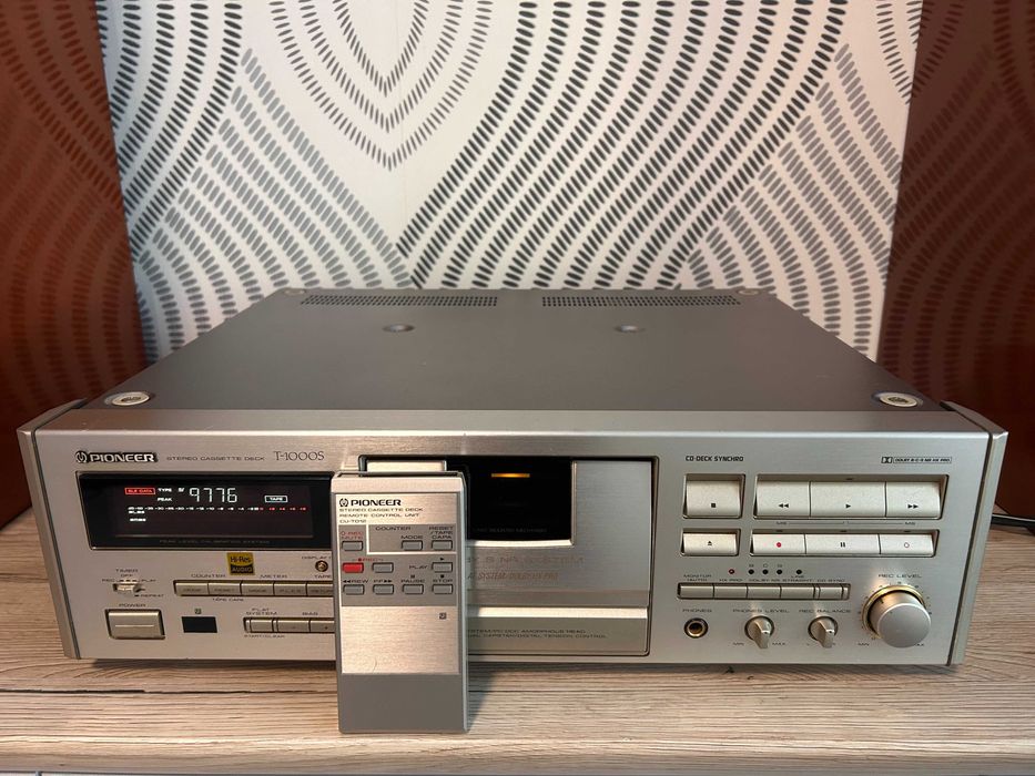 Pioneer T-1000S (CT-95 family) Casetofon Deck - 4K AV Demo incl.
