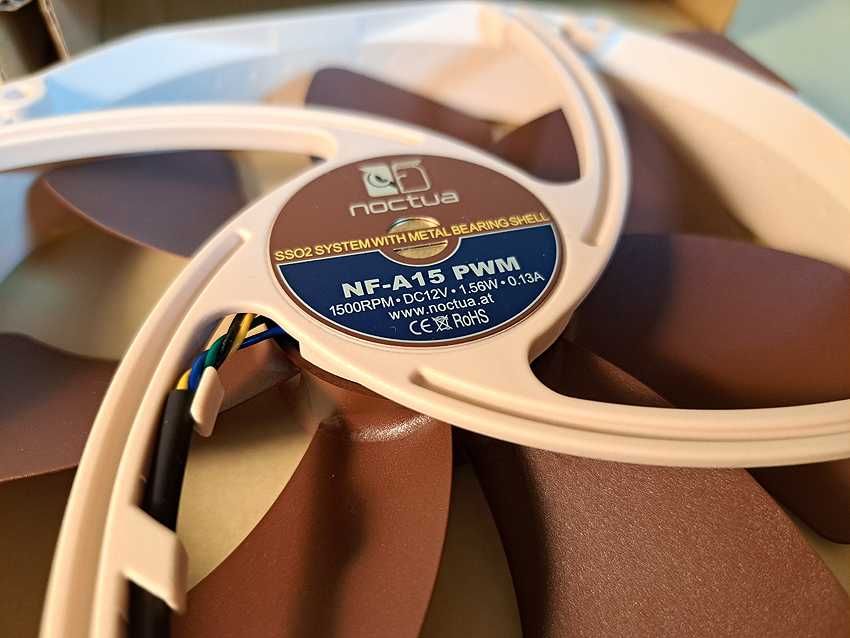 NOCTUA NF-A15 PWM - FAN (nou, nefolosit) - 4 PIN (140mm) premium