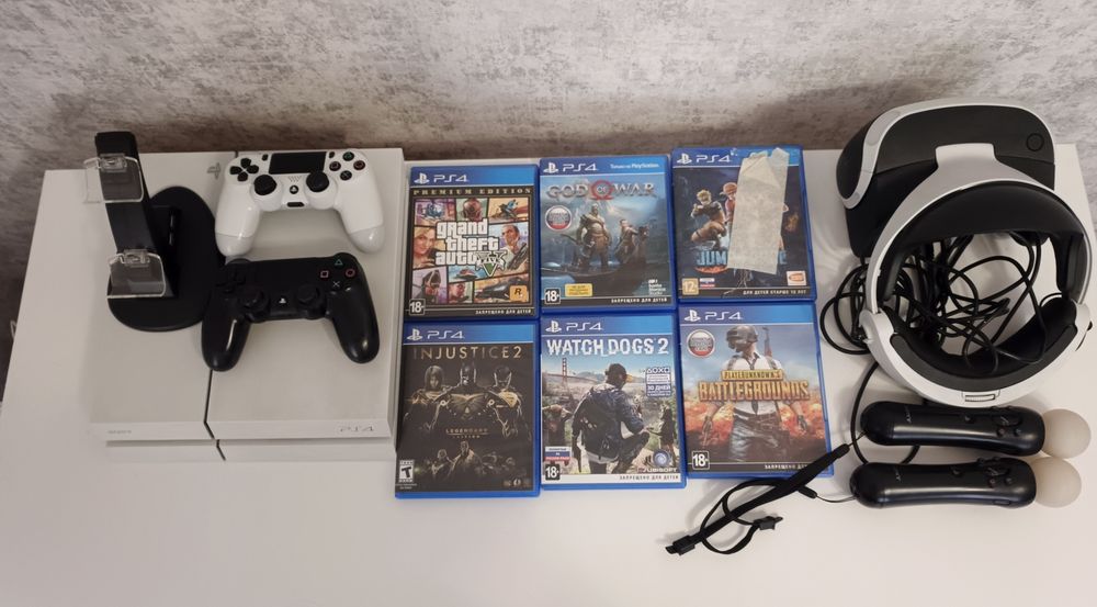 Playstation 4 FAT  +PSVR