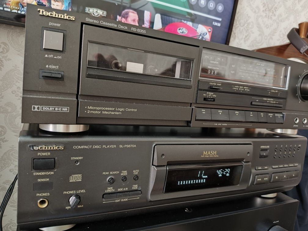 Продам кассетную деку Technics RS-B355