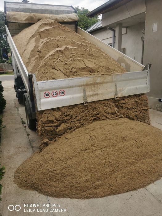 Nisip Balast Piatra Bobcat Miniexcavator