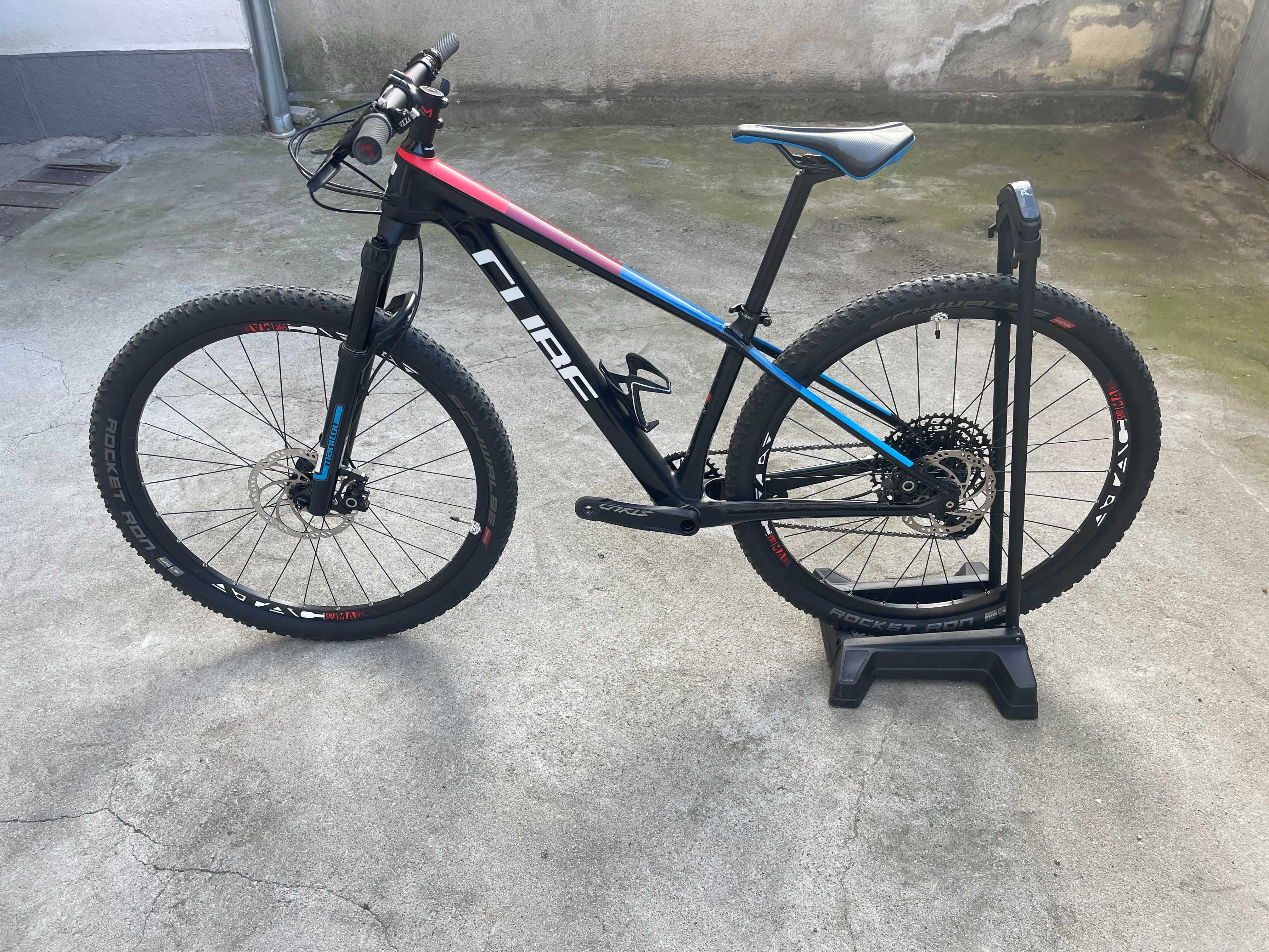 MTB велосипед Cube Reaction C:62 карбон 27.5 XS carbon + подаръци
