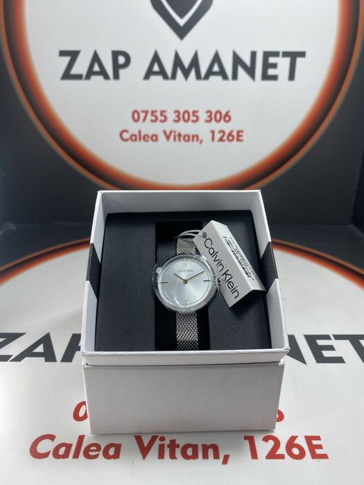 ZAP AMANET VITAN - Ceas Calvin Klein - Silver