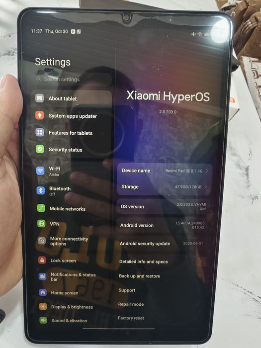 Продам Xiaomi pad se 8.7 дюймовый 6/128 ГБ почти новый