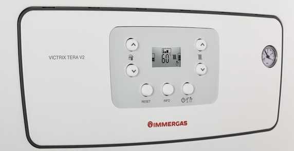 Стенен комбиниран газов кондензен котел IMMERGAS VICTRIX TERA V2