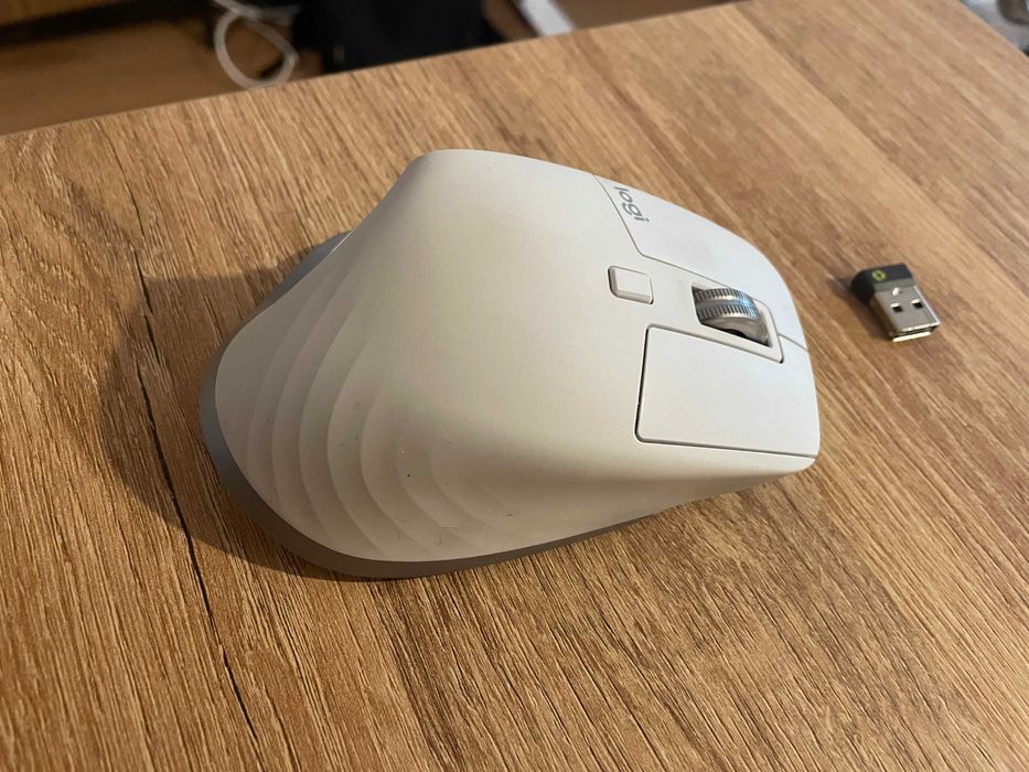 Мишка Logitech - MX Master 3S, оптична, безжична, Pale Grey в гаранция