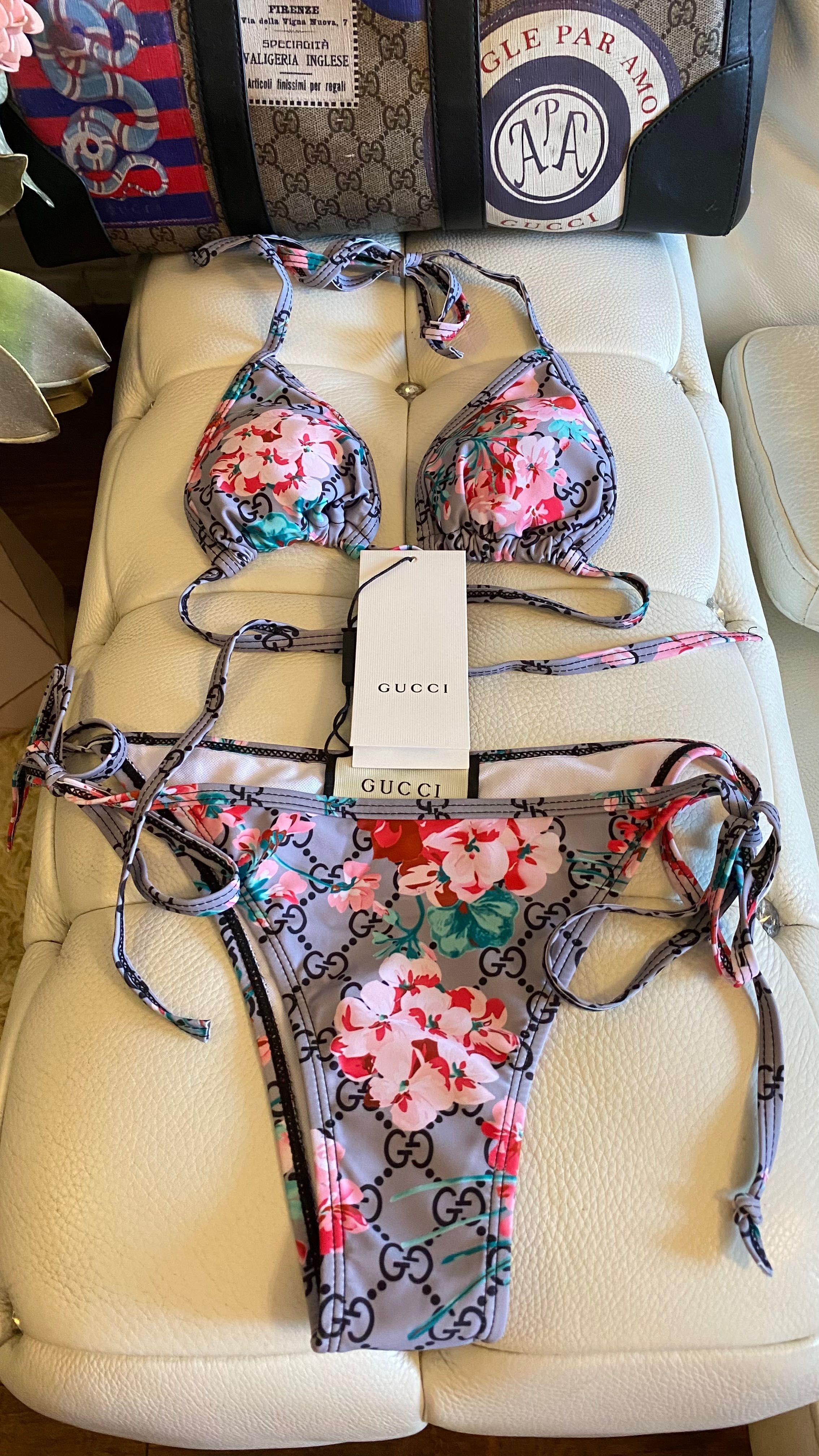 Бански бикини Гучи*Gucci technical  bloom