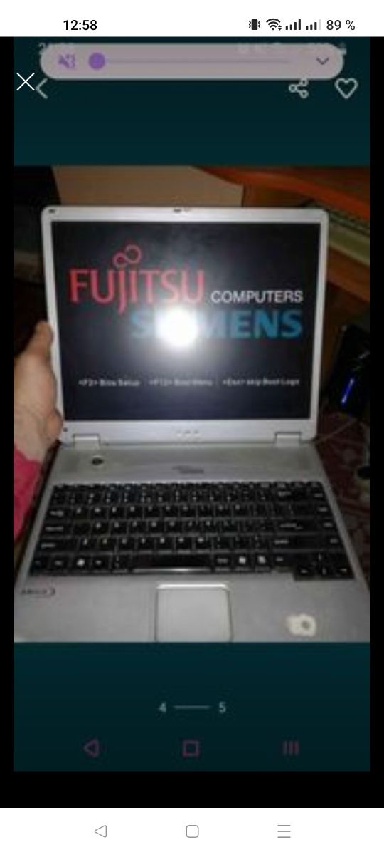 Laptop Fujitsu Siemens