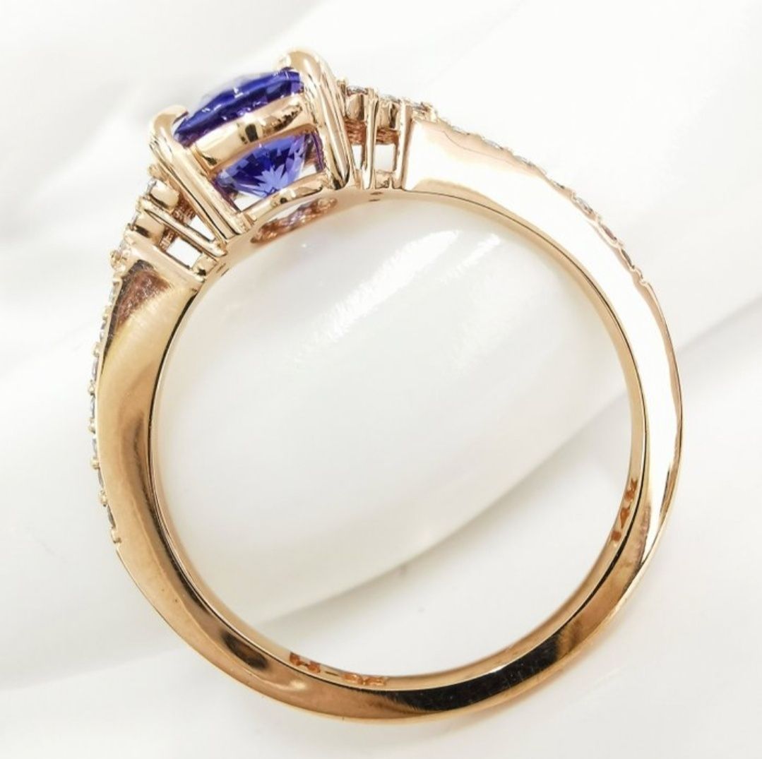 Златен пръстен с уникален диамант НЕЗЕМНО ПРОМО