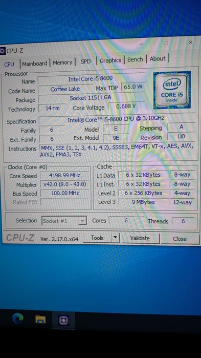 Sistem gaming 1080p i5 8600, 16gb ddr4, gtx 1070, 1tb ssd