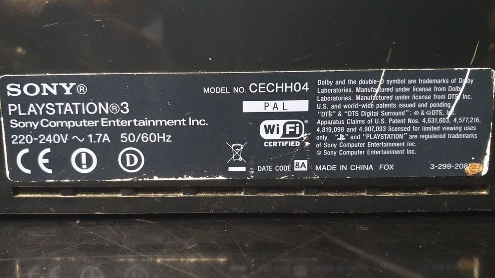 Consola psp3 defect