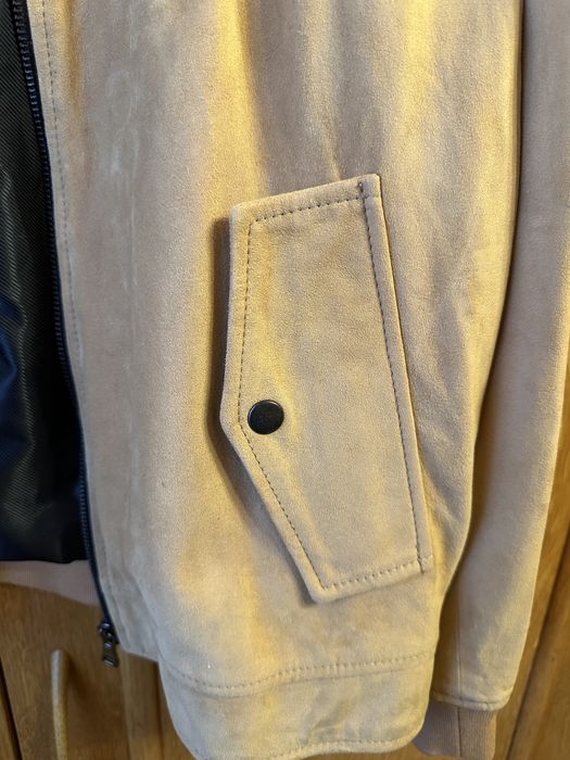 Geaca din piele intoarsa