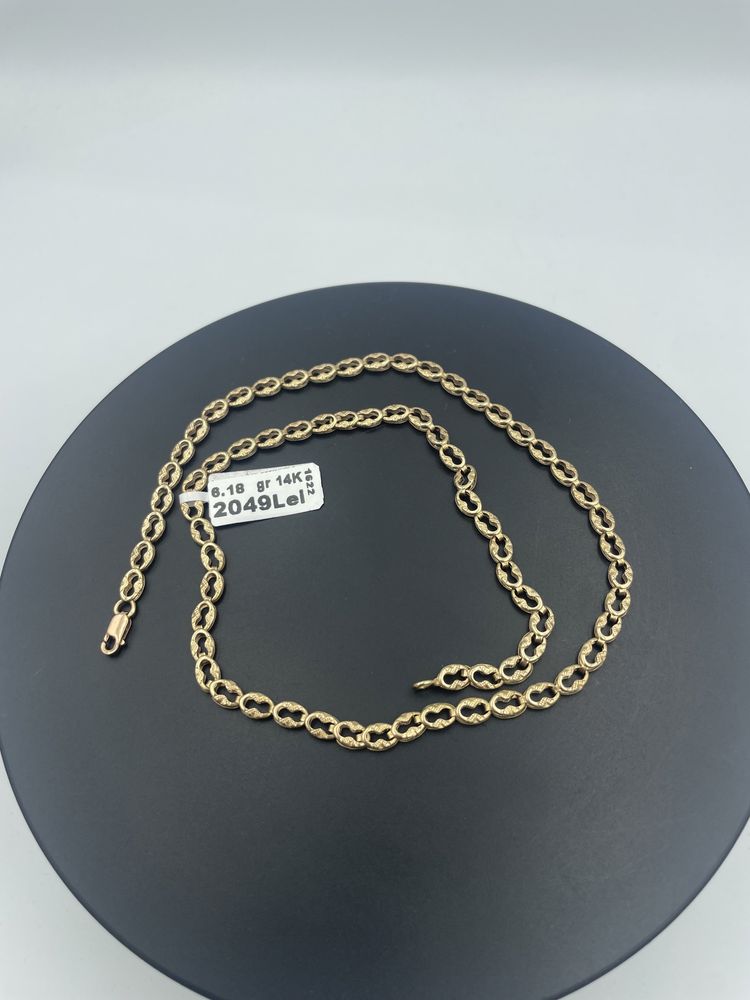 Lant Aur 14 K 6.18 Gr 44,5 Cm #30547