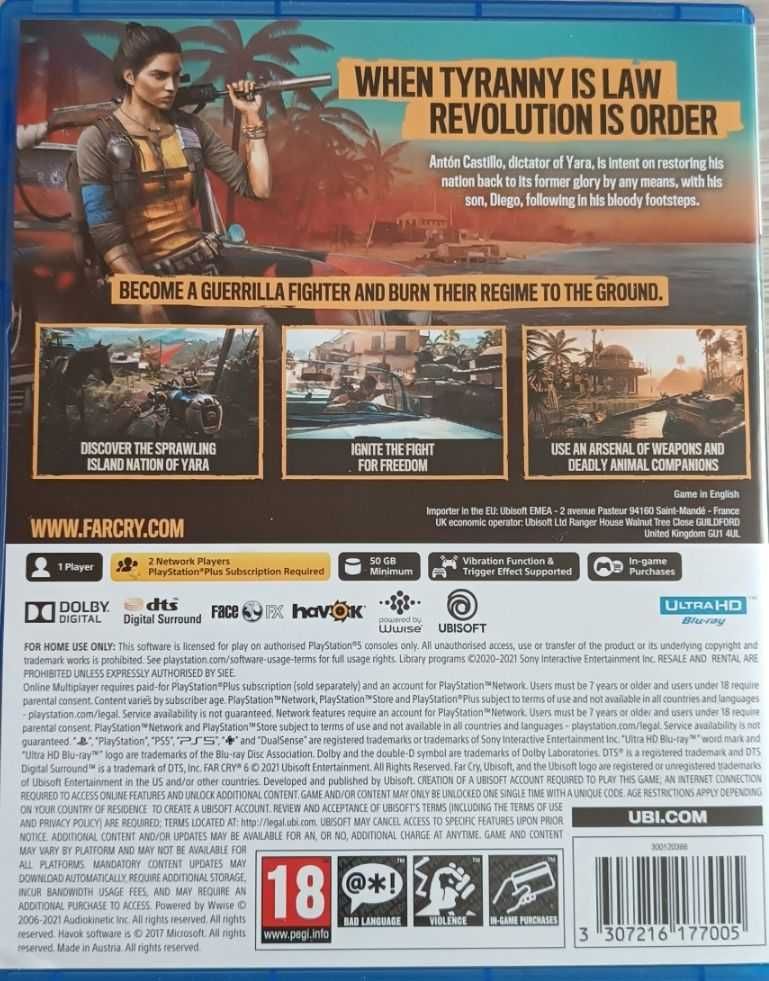 Far Cry 6 (PS5) 35 лева