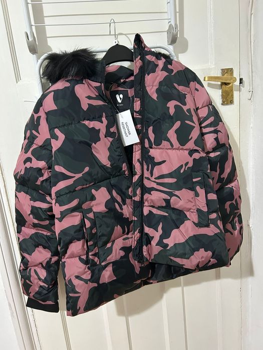 Зимно яке камуфлажно