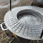 Disc din aluminiu cu zonă centrală tip „cratiță”