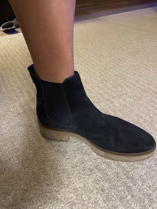 Ghete piele intoarsa Gino Rossi