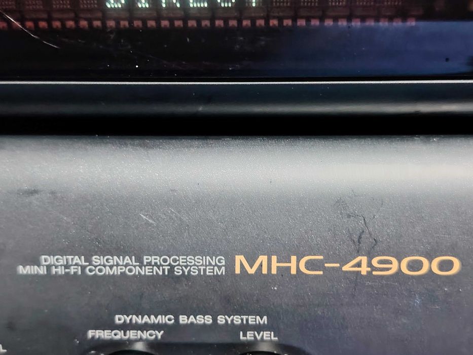 SONY Mhc-4900 Digital Signal Processing HI-FI Component System