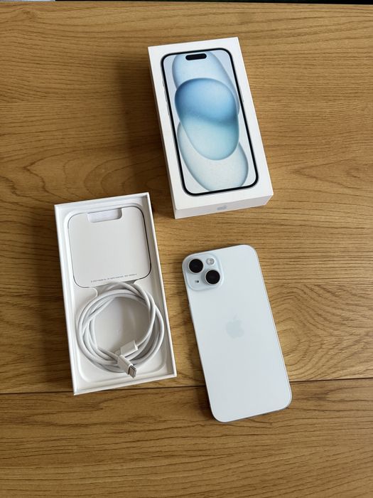 Бартер като нов iPhone 15 512gb 90% blue