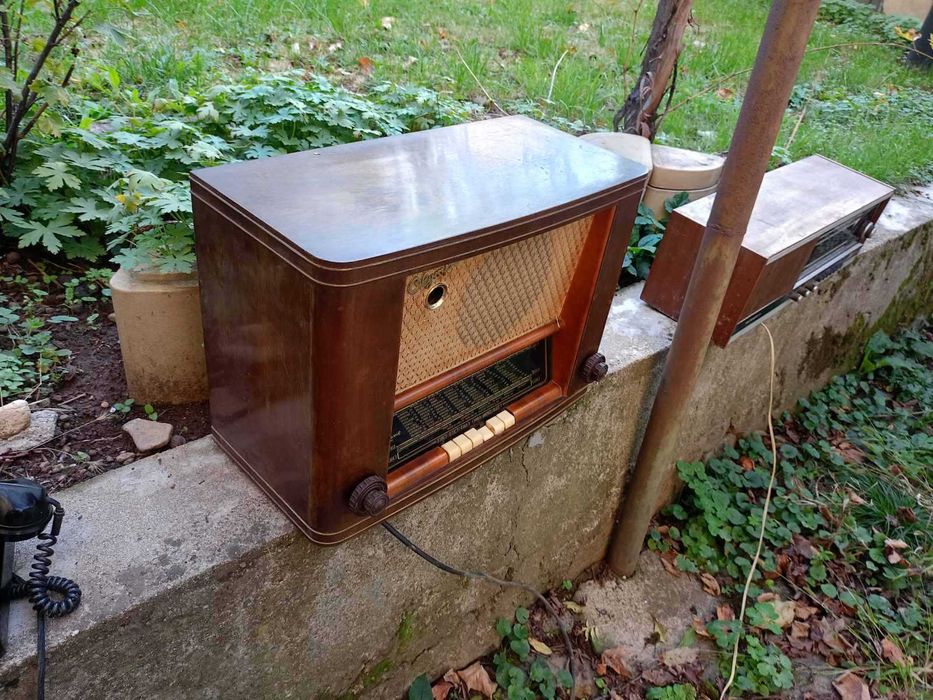 Ретро лампово радио олимпия olimpia 552 WU