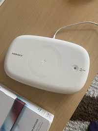 Incarcator wireless fast charge cu functie de dezinfectare