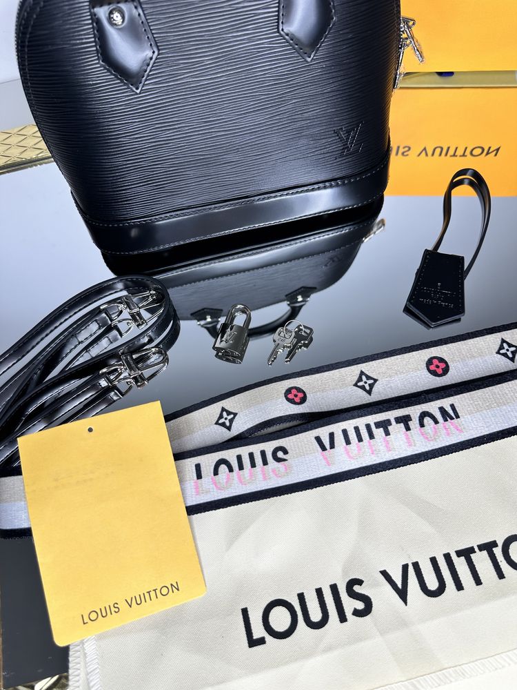 Geanta Louis Vuitton Alma BB piele canvas 100% cadou