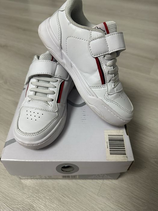 Pantofi sport baieti, KAPPA, Piele ecologica, 28 EU