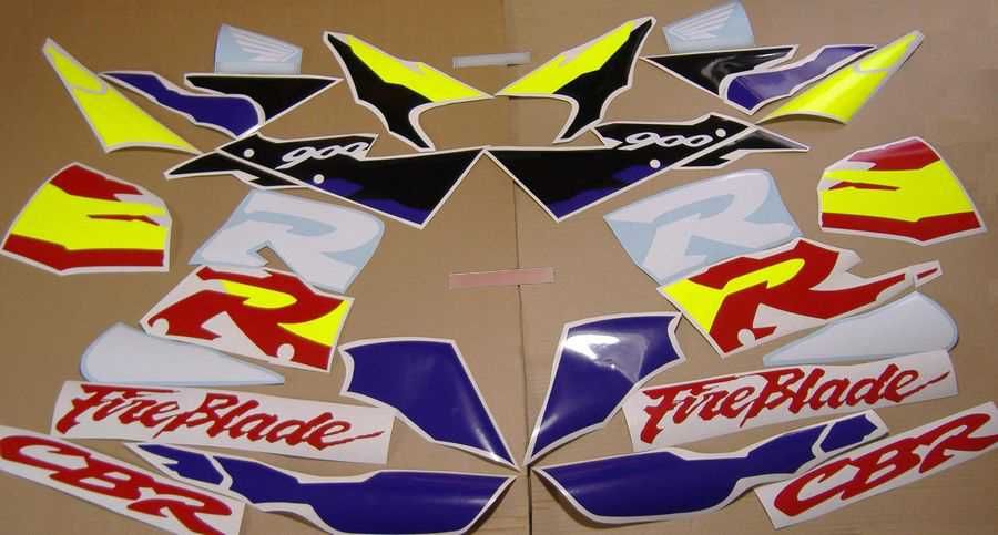 Стикери Honda CBR 919RR Fireblade хонда цбр 900 rr рр лепенки sc33