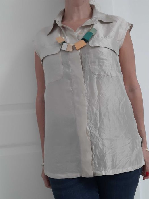 Bluza matase MaxMara, mas.S-M (It 40),de dama