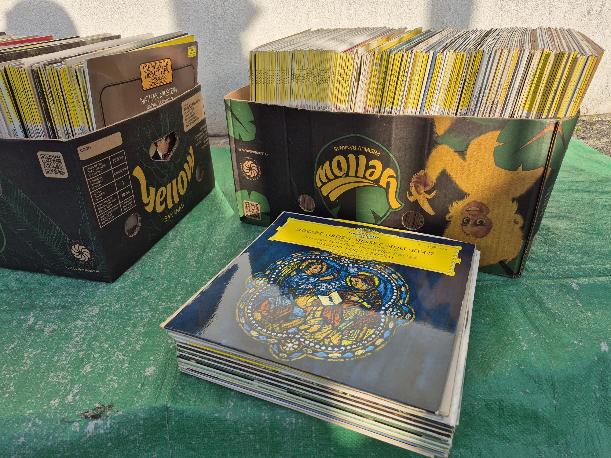 Vand 200lp Discuri Vinil colectia Deutsche Grammophon muzică clasică