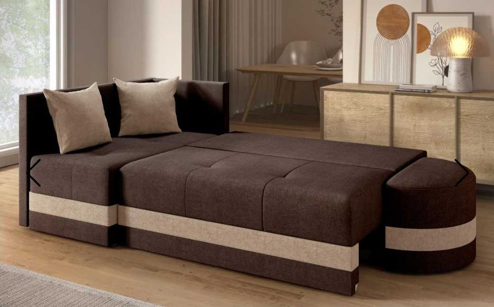 Разтегателен ъглов диван!