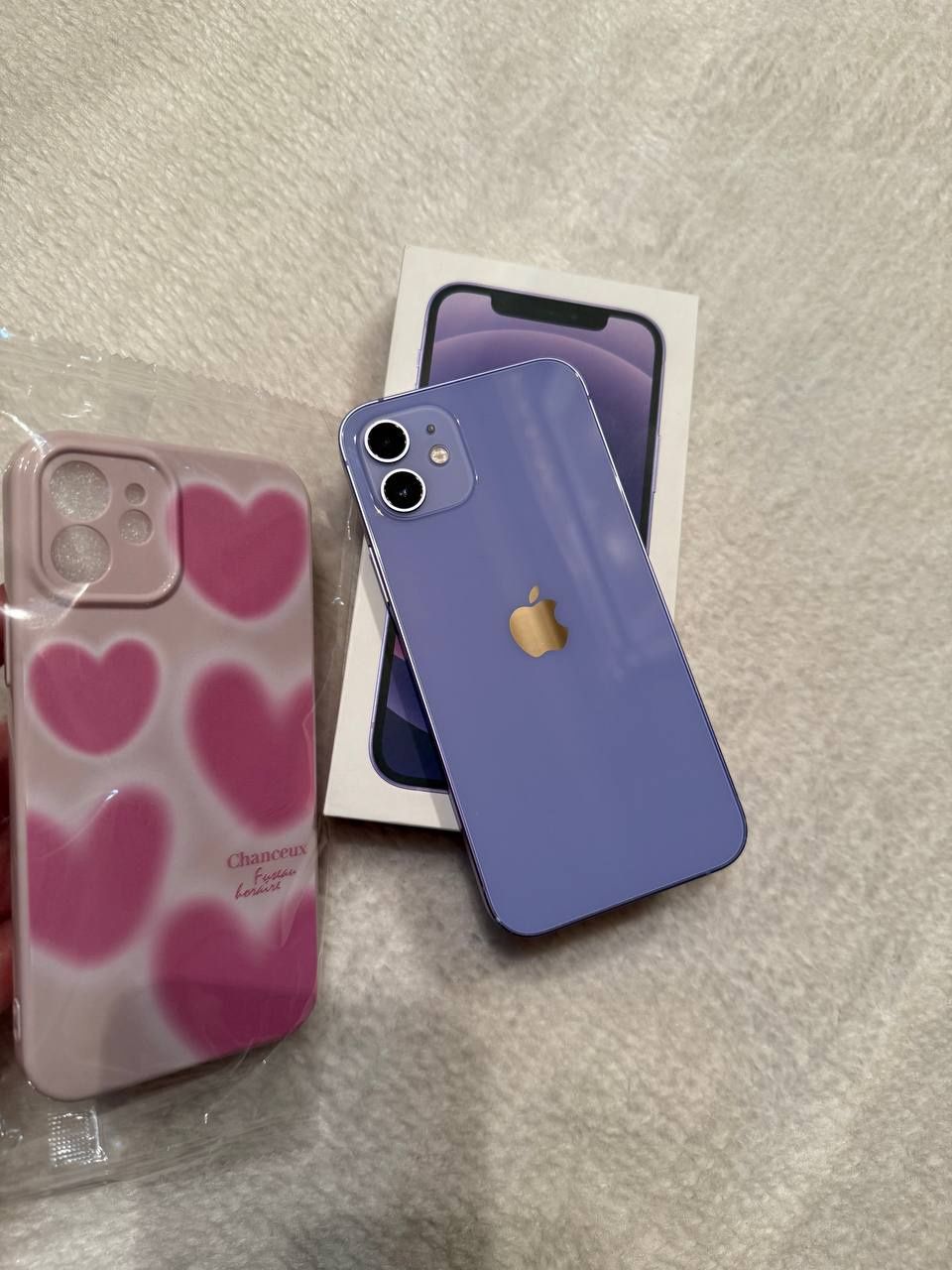 Iphone 12 Purple 128 GB идеал карбка дакмент бор 1 та кул