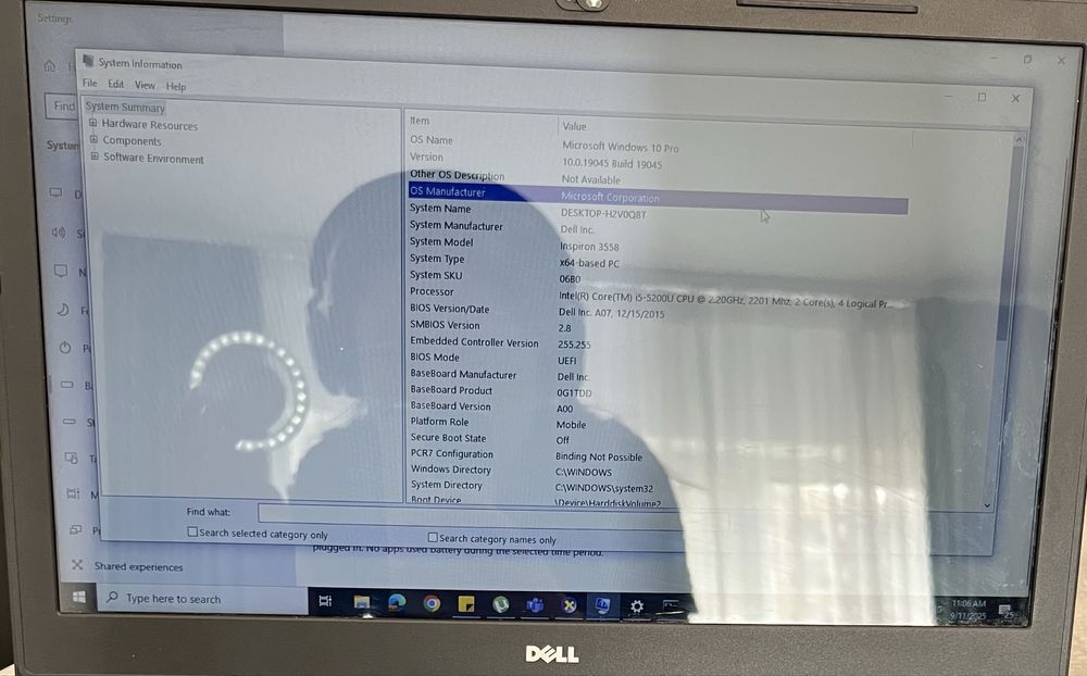 Laptop Dell Inspiron 15 3000 series