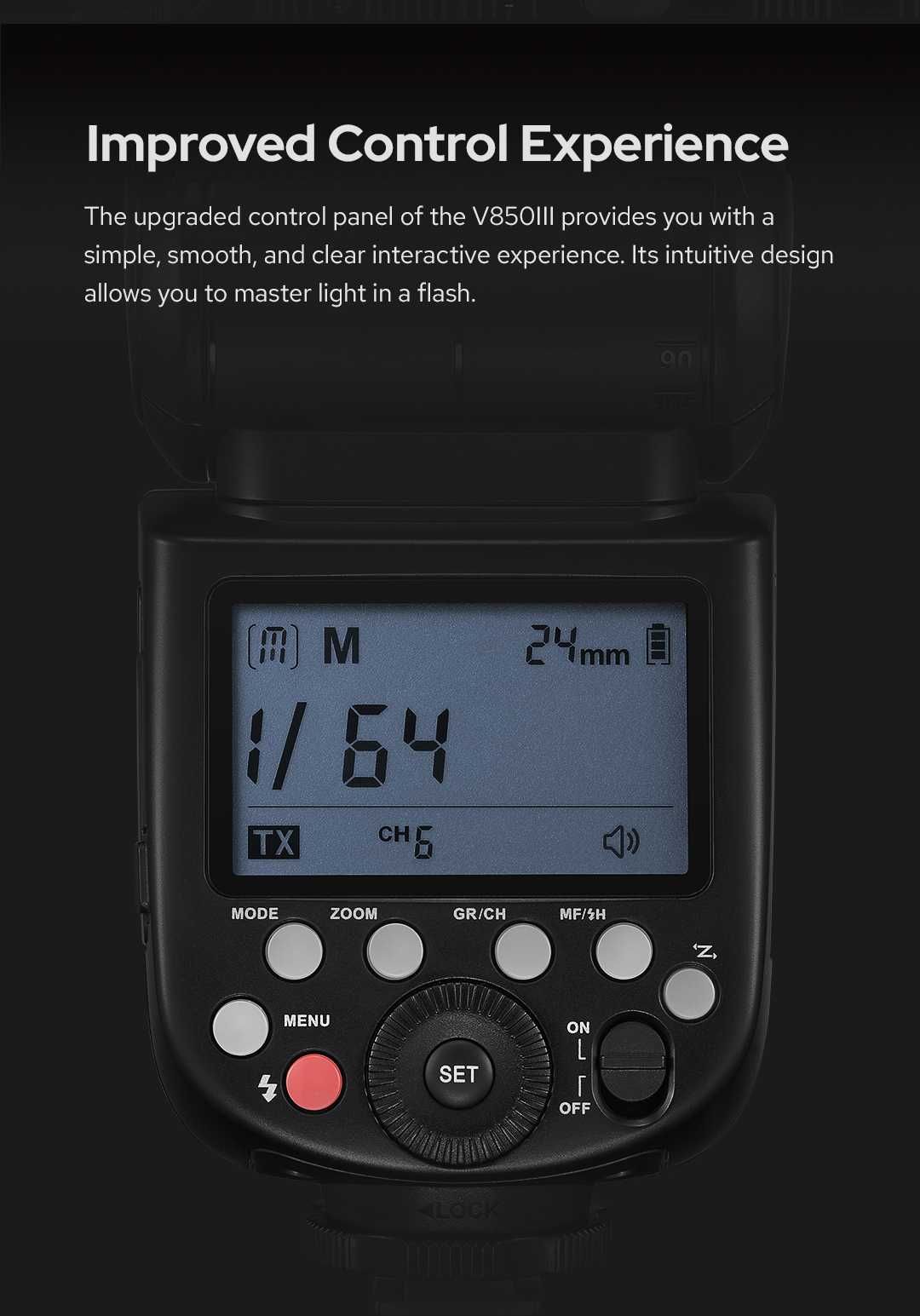ПРОМОЦИЯ! Светкавица Godox V850III за Canon Nikon Sony Pentax Olympus