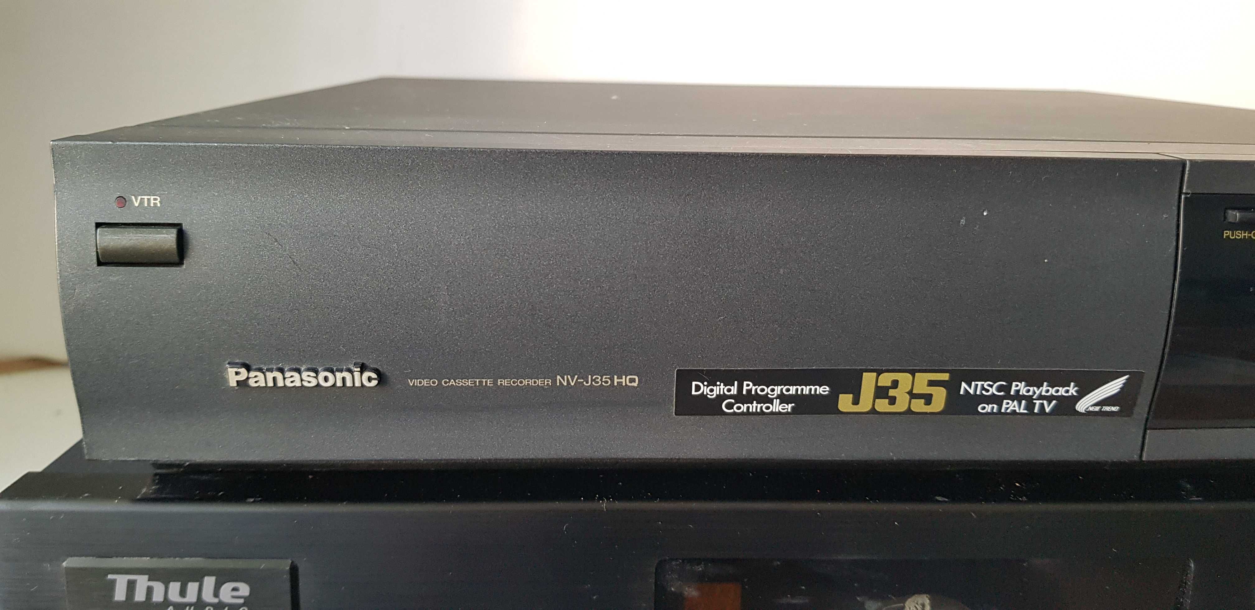 Panasonic NV J 35 HQ VHS VTR VCR film muzica arta vintage colectie