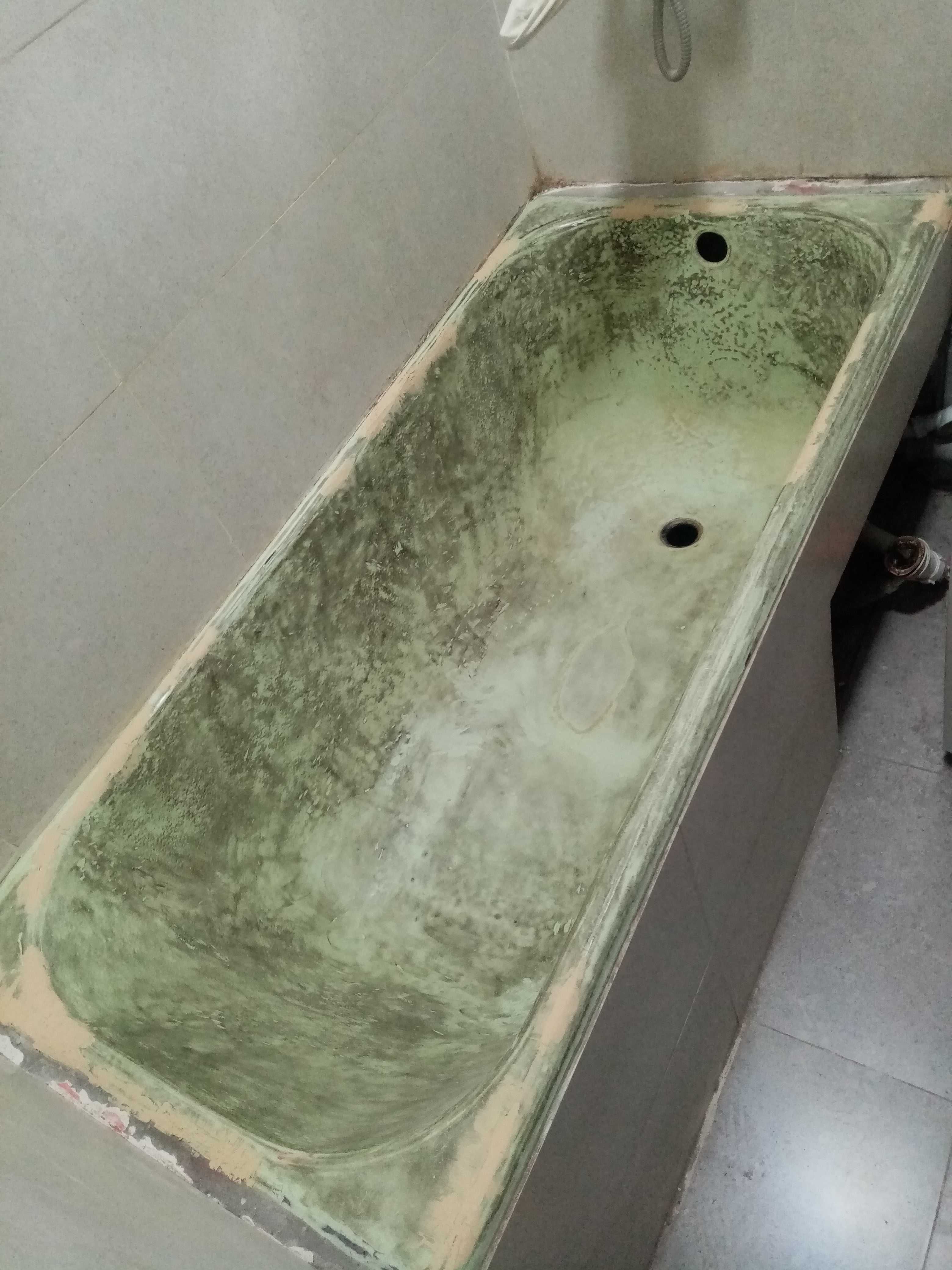 Эмалировка ванн за 500 тыс. Реставрация наливным акрилом 1 млн. сум.